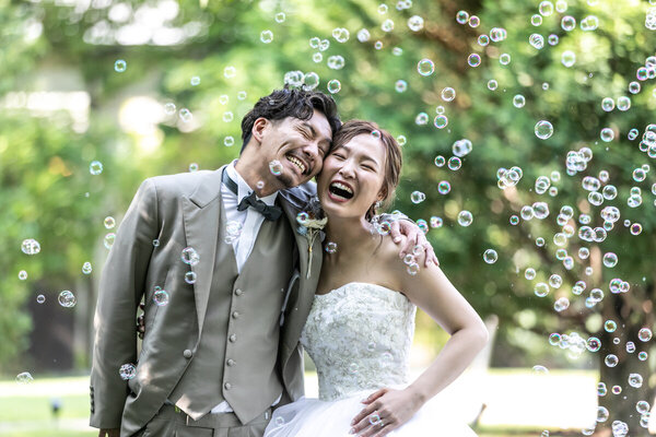 ウェディング小物 前撮り 先輩新郎新婦の前撮り！｜ブログ｜Mia Via