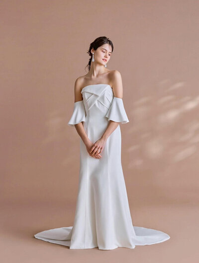 定価31万円】 マーメイドドレス ウエディングドレス 前撮り AULANOVA